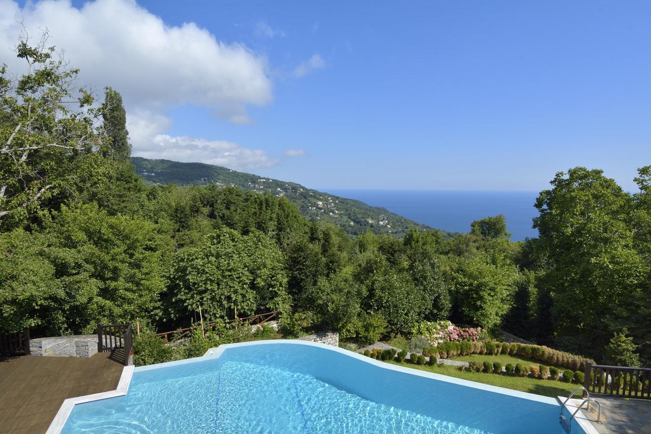 Aroma Piliou - Άρωμα Πηλίου Hotell Mourésion Exteriör bild
